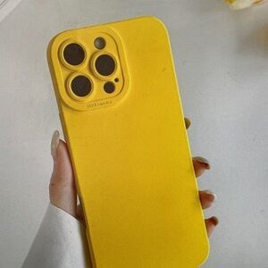 Vibrant Yellow Phone Case